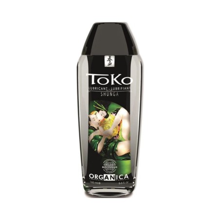 Lubricante orgánico Shunga Toko de base acuosa, ideal para una experiencia natural y placentera.