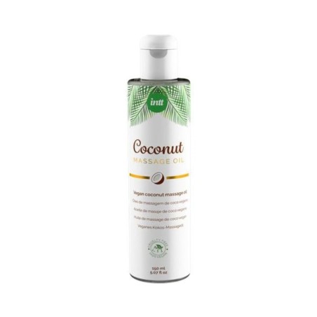 Hidratante, reparador y sensual Aceite de Coco de Intt, en formato de 150 ml.