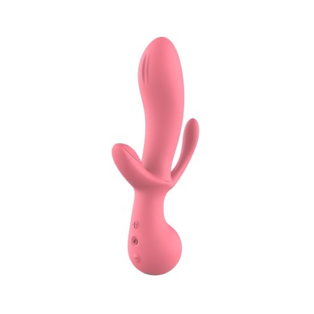 Dreamtoys — Amour Triple Placer Vibe Claire — melocotón