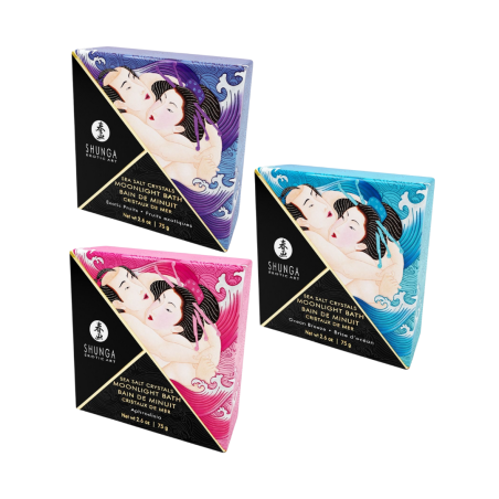Familia de Sales de baño de Shunga completa.
